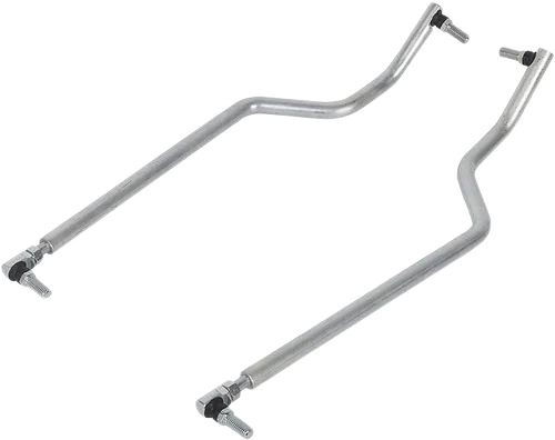 Drag Link Ends Tie Rods - Steel, Customized Size | Durable Steering Parts for Four Wheelers, 1 Year Warranty, Fine Finishing