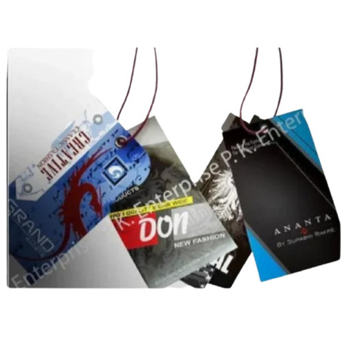 Garment Hang Tags - Kraftpaper Box, 4-12 Mm Thickness | Multicolor Paper for Efficient Garment Tagging