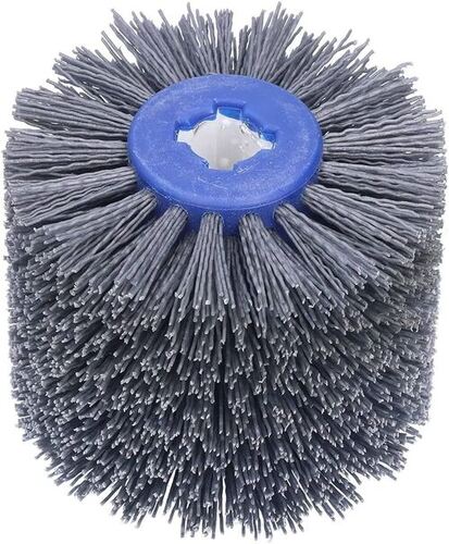 Nylon Abrasives Brush - 50 Grams, Gray Bristle Color | User Friendly, Prolonged Service Life, Least Maintenance, Quality Tested, Timely Delivery