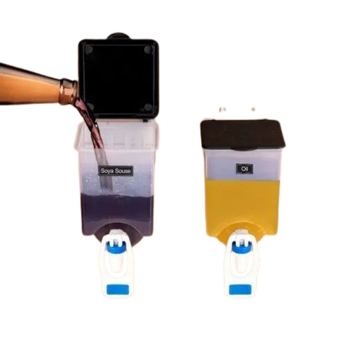 Oil Dispenser - Plastic, 1000ml Capacity | Multiple Sizes and Colors Available