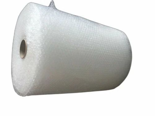 Plastic Air Bubble Roll - 8mm Thickness, 50m x 8inch Size | Transparent PVC, Soft Hardness, Finely Finished