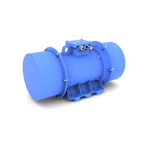 Plate Vibrator Motor - 2000-6000 RPM, Electric Start, Drip-Proof, Mechanical Seal, Blue, Single Phase, 240/440 Volt