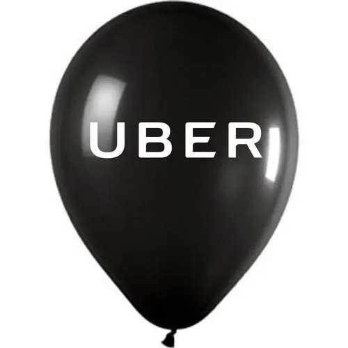 Printed Balloon - Tear Resistant Material, Custom Size, Black Color | Durable, Non-Toxic, Round Shape, Digital Printing, Quality Tested