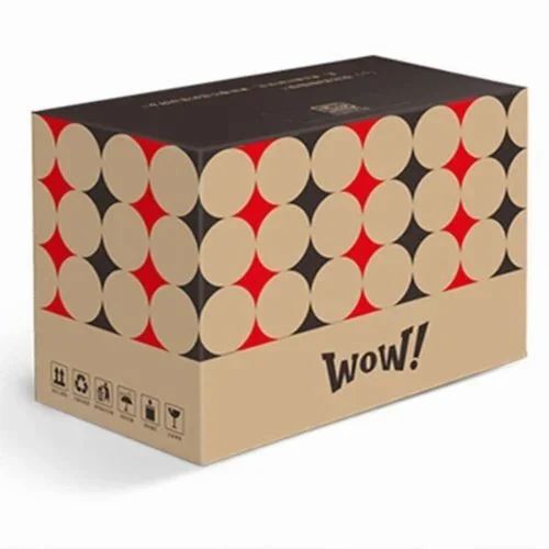 Printed Cardboard Packaging Box - 300 GSM, Rectangular Shape, Multi-Color, Matte Finish, Moisture Proof, 2 Kg Capacity | Ideal for Industrial Supply & Logistics