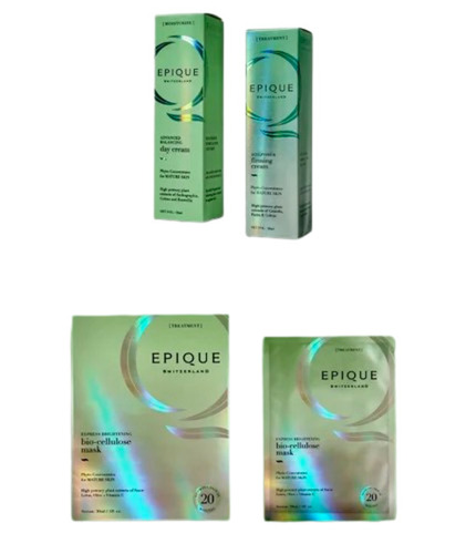 Printed Cosmetics Packaging Box - 350 GSM Duplex Paper, Biodegradable 30ml Capacity | Multi-Color Rectangular Design with Metalized Printing