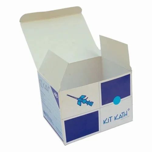 Printed Mono Carton - Duplex Paper, 200 GSM, 6 Inch Height | Multi Color, Moisture Proof, Rectangular Shape, Screen Printed Design