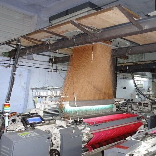 Semi Automatic Flexible Rapier Weaving Loom