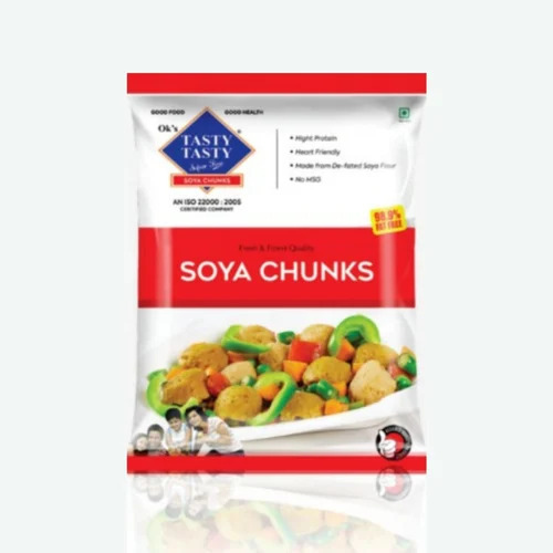 Soya Chunks - Cholesterol Free, Gluten-Free Meat Alternative | Easy to Cook, Nutrient Dense, Low Calorie, Versatile Ingredient for Adults and Children