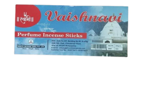 Vaishnavi Incense Sticks - Bamboo Material 22cm Length Brown Color | Eco-Friendly Easy to Clean 20 Minutes Burning Time Worship Application