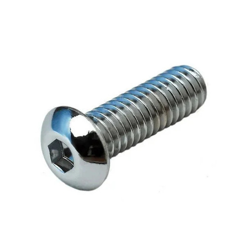 Button Head Bolt - Color: Silver