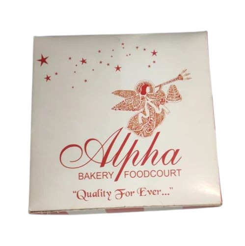 Cake Packaging Box - Paper, Multi Color Printed Design | Ideal for Stunning Cake Presentation and Freshness Preservation