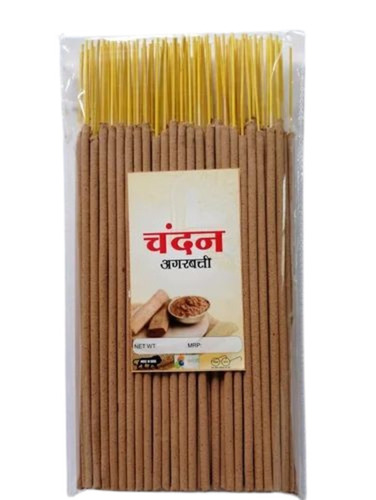 Dry Flora Chandan Agarbatti - Wood & Bamboo, 22 cm Length, Brown Color | 30 Minutes Burning Time, Eco-Friendly, Easy to Clean, Sandalwood Fragrance