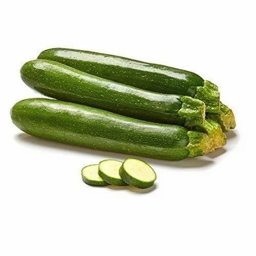 Fresh Green Zucchini - A Grade Quality 5 Kg Carton | Chopped Style Common Shape 2 Days Shelf Life