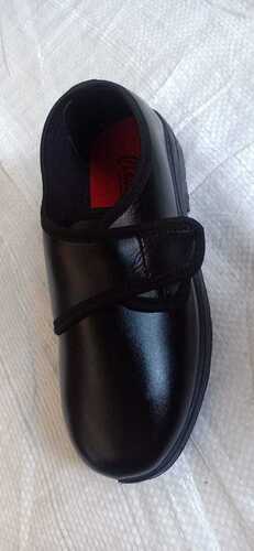 Girls School Shoes - Leather & PU Leather, Black | Adjustable Straps, Non-Slip Soles, Breathable Materials, Comfortable Fit, Easy to Clean