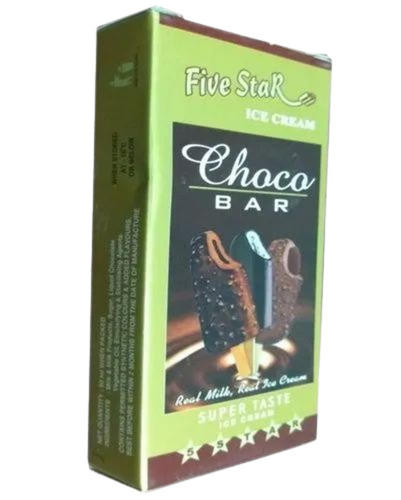 Ice Cream Packaging Box - 3 Ply Cardboard, Rectangular Shape, Multi Color Print | Ideal for Durable Ice Cream Storage and Delivery