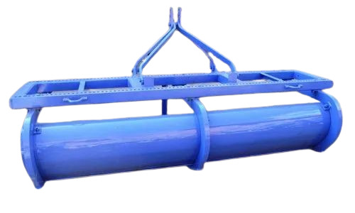 Land Leveler Machine - Heavy Duty Mild Steel, 5 Feet Length, 1.2 Feet Height, Blue Finish | 500 Kg/Day Capacity, 1-Year Warranty