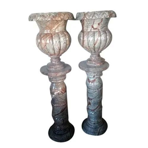 Marble Flower Pot