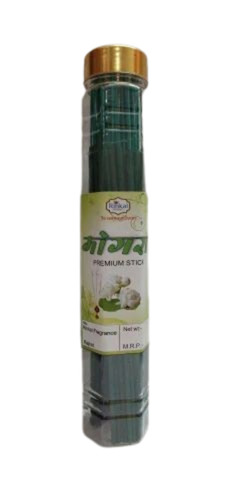 Mogra Fragrance Agarbatti - Bamboo, 22.5 cm Length, Green Color | 30 Minutes Burning Time, Eco-Friendly, Easy to Clean, Indian Incense for Worship