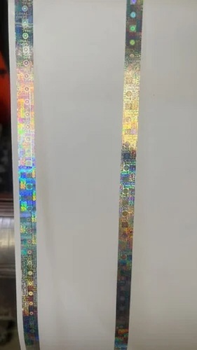 Plain Labels With Hologram Strip - Durable, Eco-Friendly | Various Colors, Adhesive-Backed for Reliable Labelling