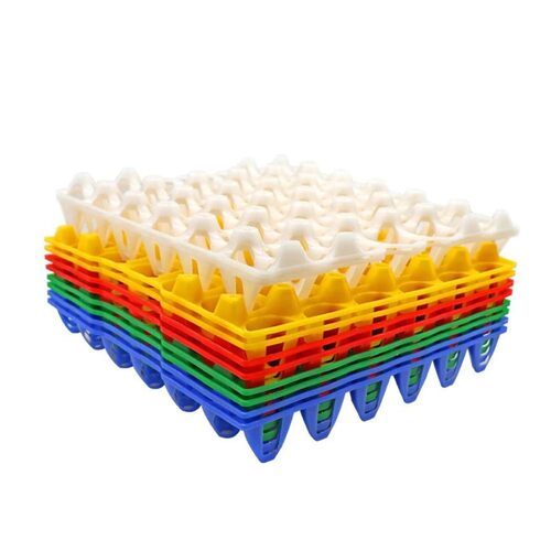 Plastic Egg Trays - Color: Multicolour