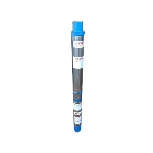 Submersible Pump - 1.5 HP 25 Stages Stainless Steel | High Pressure Electric Power 2-Year Warranty Silver and Blue
