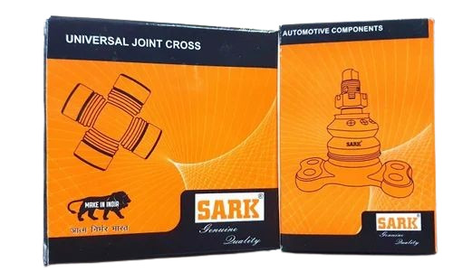 Auto Parts Packaging Box - Bleached Kraft Paperboard, Rectangular Shape, Multi Color, Weight Capacity Under 2 Kg, 270-350 GSM