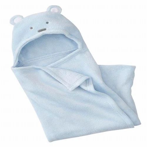 Baby Towel - Soft Cotton 30x30 inches White | Ideal for Baby Care with Washable Design Perfect for Gentle Cleaning and Comfort