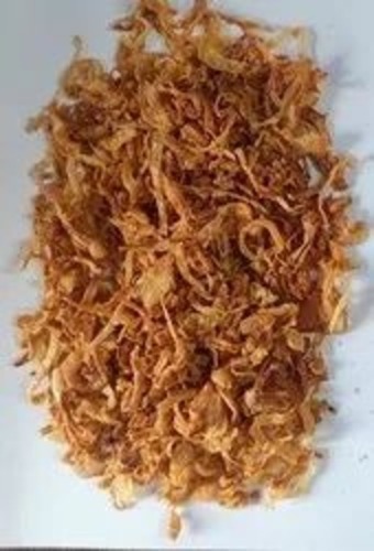 Crispy Fried Onion - Fresh Golden Brown Flakes, Whole Sliced Style | Packaged in 25 kg Box for Easy Storage
