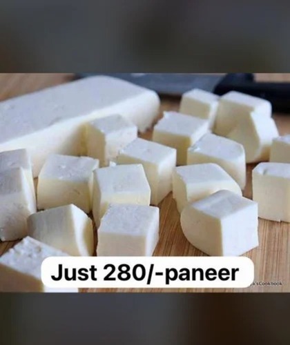 Fresh Malai Paneer - Fresh, White Color, Original Flavor | Suitable for All Age Groups Including Adults, Children, and Old-Aged