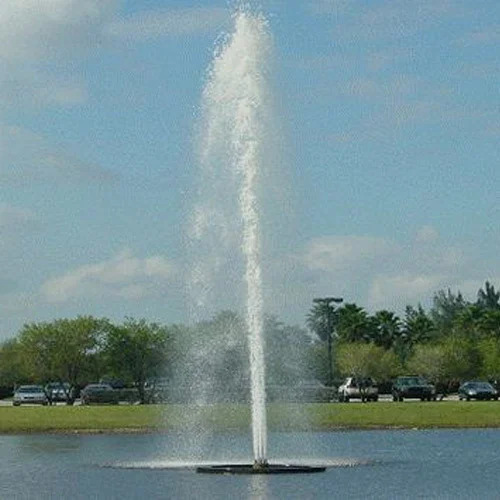 High Jet Floating Fountain - Color: White