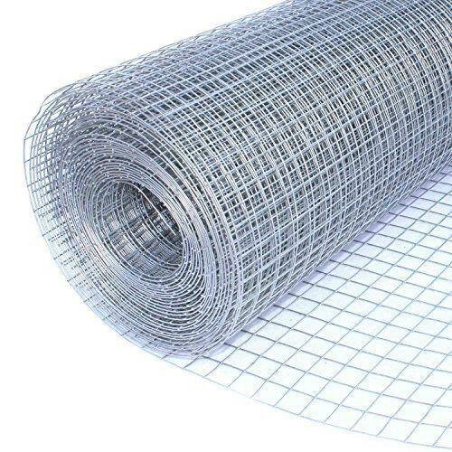 Hot Rolled Galvanized Iron Welded Wire Mesh - Color: Steel