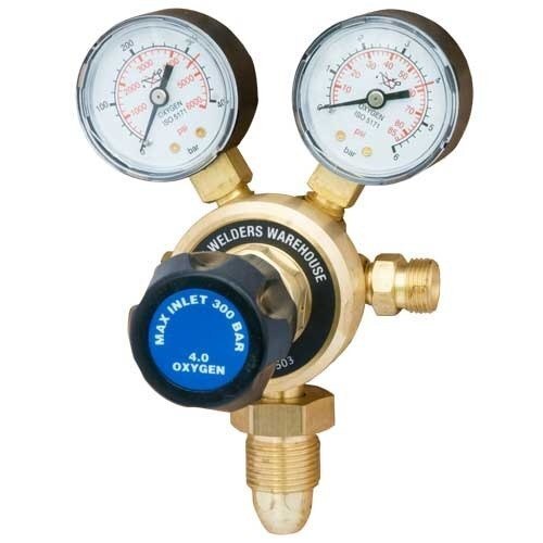 Oxygen Cylinder Regulator - Color Code: All