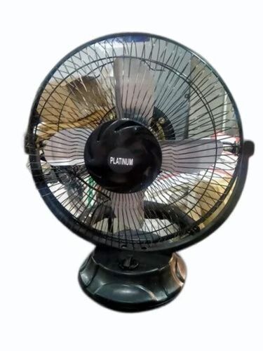 Plastic Ap Fan - Plastic 300mm Black | 4 Blades Toggle Switch Table Top Mounting Electrical Power Source Good Quality New