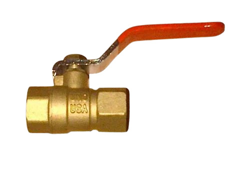 Polished Brass Ball Valves 