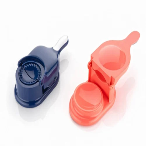 Puri Press Maker - Plastic Handle, 7 Inches Size, Blue Color | Features Multicolor Options, Customizable Size for Versatile Use