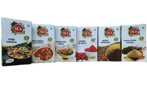 Spice Packaging Box