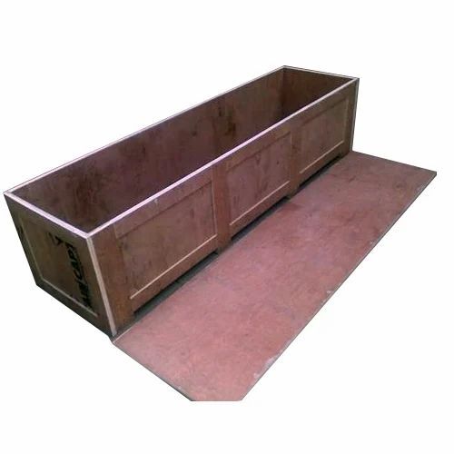 Wooden Storage Boxes - Eco-Friendly Solid Wood Heavy-Duty Rectangular Design Brown Color Moisture & Termite Resistance Higher Strength
