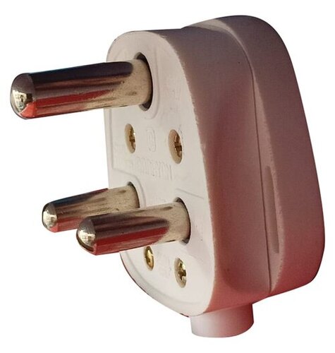 3 Pin Electric Plug - Material: Yes