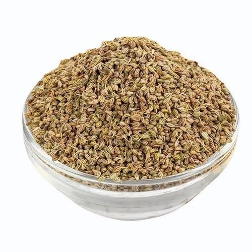 Ajwain Seeds - Grade A, 5 Kg Plastic Bag | Brown, 6 Months Shelf Life, Store in a Cool and Dry Place