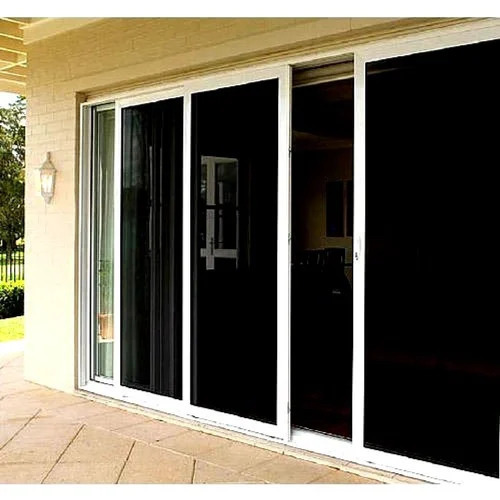 Aluminum Sliding Window - 150 Kilograms Weight | Elegant Golden Finish, Durable Frame, Smooth Operation, Energy-Efficient Glass, Weatherproof and Rust-Resistant