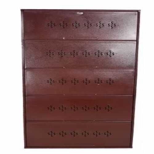 Brown Wall Mounted Shoe Rack