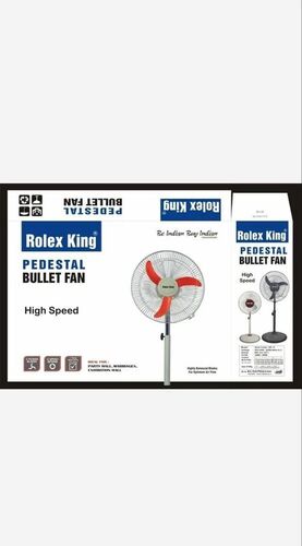 Bullet Farata Fans - Aluminum Material, 3 Blades, White Color, 220 Volt | Long Lasting, Durable, New Box Packaging, 1 Year Warranty