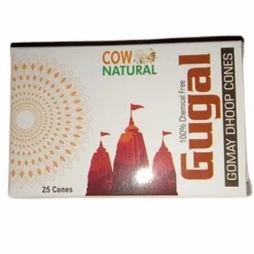 Cow Natural Gugal Gomay Dhoop Cone