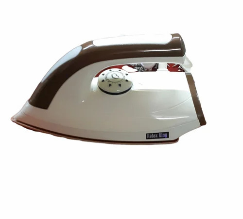 Electric Light Weight Dry Iron - Aluminum Material, 6.5 Foot Cord Length, 750 Watt Power | Long Lasting, Durable, Good Condition, New Packaging