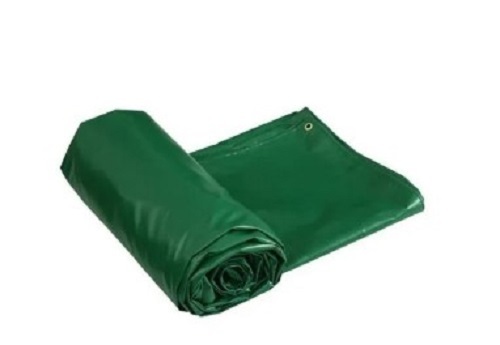 Green PVC Coated Waterproof Tarpaulins