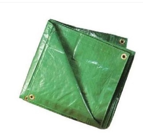 Green Waterproof Regular Plastic Tarpaulin