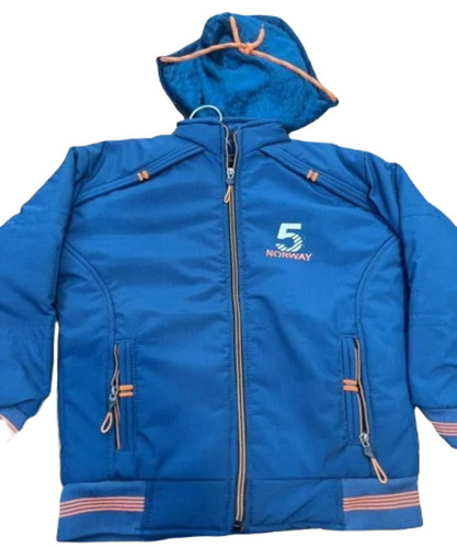 Mens Polyester Jacket - Cotton, Polyester | Anti Wrinkle, Washable, Breathable, Warm and Comfortable, Full Sleeves, Double Pockets, Plain Pattern