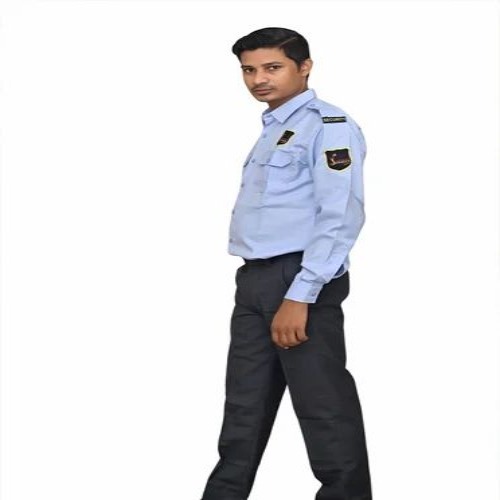 Mens Security Uniforms - Color: Skyblue