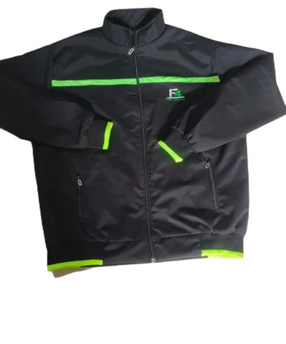 Mens Windcheater Jacket - Cotton Blend, Full Sleeves, Black | Warm, Comfortable, Breathable, Anti-Wrinkle, Double Pockets