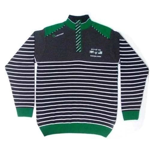 Mens Woolen Pullover - Wool Material, Stretchable Fit | Cute Button Closure, Gentle on Skin, Cozy Warmth, Modern Design, Breathable Fabric